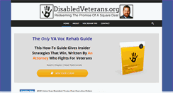 Desktop Screenshot of disabledveterans.org