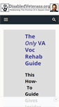 Mobile Screenshot of disabledveterans.org